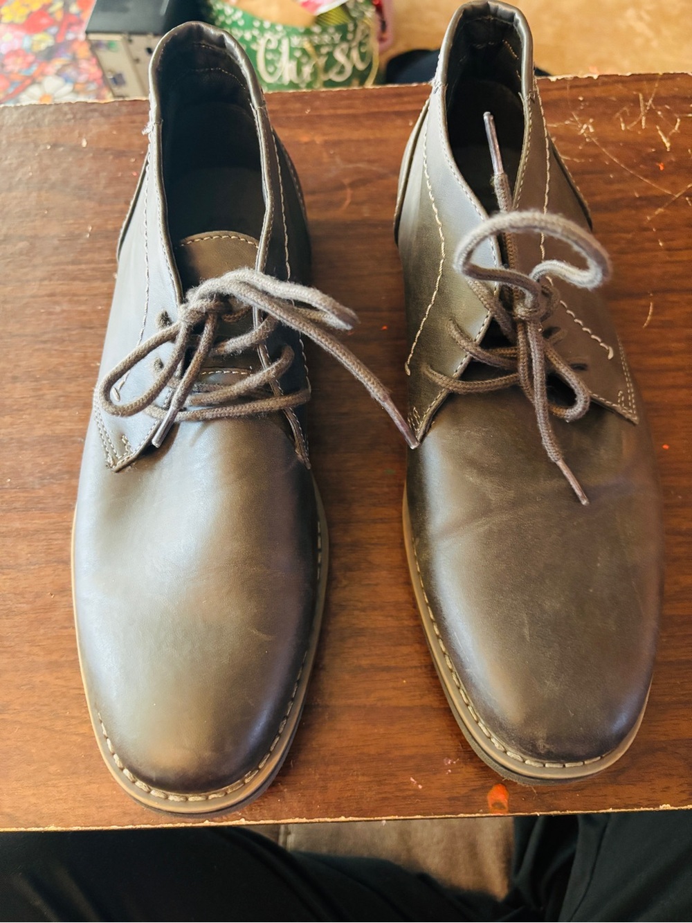 Sonoma Men’s Chukka Boots 

Sz. 8.5 
**Worn 1 Time - Soles still clean 

$15